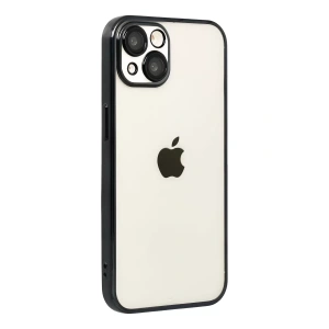 Hubrendy SH Newface Apple İphone 15 Razer Lensli Silikon - Siyah