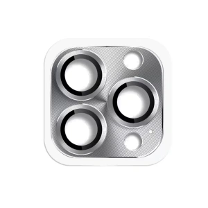 Hubrendy SH Newface Apple İphone 16 Pro Max Pers Alüminyum Kamera Lens - Gri