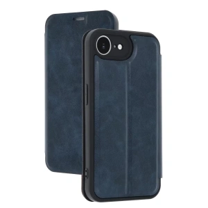 Hubrendy SH Newface Apple İphone 16e Kılıf Flip Cover - Lacivert