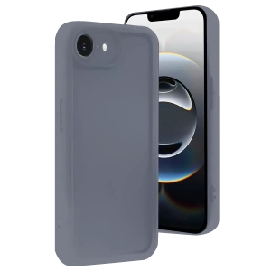 Hubrendy SH Newface Apple İphone 16e Kılıf Viera Silikon - Gri