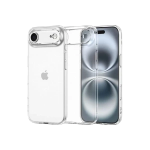 Hubrendy SH Newface Apple İphone 17 Air Lüx Şeffaf Silikon - Şeffaf