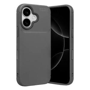 Hubrendy SH Newface Apple İphone 17 Auto Focus Karbon Kapak - Gri