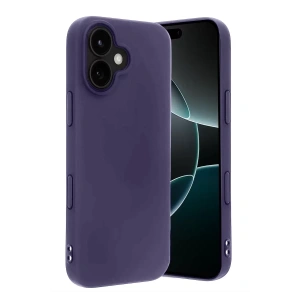 Hubrendy SH Newface Apple İphone 17 First Silikon - Mürdüm