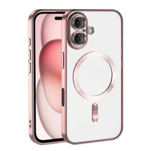 Hubrendy SH Newface Apple İphone 17 Kross Magneticsafe Kapak - Rose