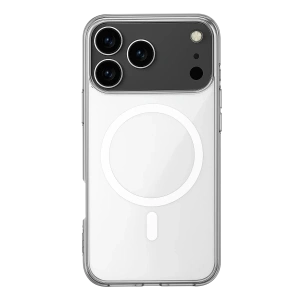 Hubrendy SH Newface Apple İphone 17 Pro Kılıf Magneticsafe Şeffaf Silikon - Şeffaf