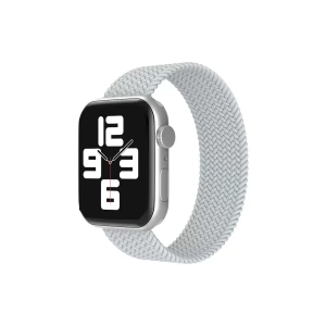 Hubrendy SH Newface Apple Watch 38mm Ayarlı Solo Silikon Kordon - Beyaz