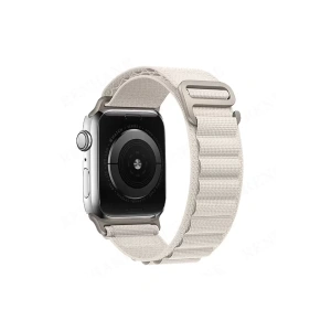 Hubrendy SH Newface Apple Watch 38mm Mountain Kordon - Beyaz
