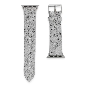 Hubrendy SH Newface Apple Watch 38mm Starry Taşlı Kordon - Gümüş