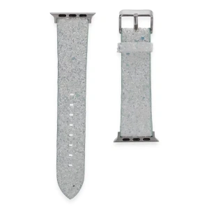 Hubrendy SH Newface Apple Watch 38mm Starry Taşlı Kordon - Mavi