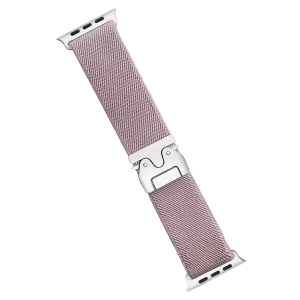 Hubrendy SH Newface Apple Watch 42mm Forest Kumaş Kordon - Lila