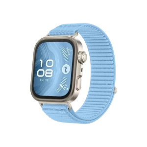 Hubrendy SH Newface Huawei Fit 4 Braid Kordon - Açık Mavi