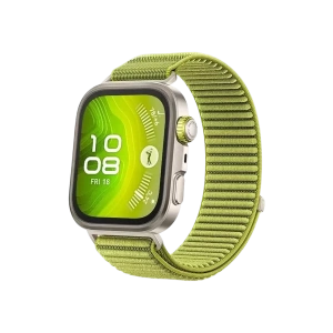 Hubrendy SH Newface Huawei Fit 4 Braid Kordon - Açık Yeşil
