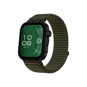 Hubrendy SH Newface Huawei Fit 4 Braid Kordon - Koyu Yeşil