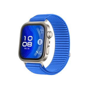 Hubrendy SH Newface Huawei Fit 4 Braid Kordon - Mavi