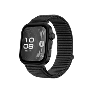 Hubrendy SH Newface Huawei Fit 4 Braid Kordon - Siyah