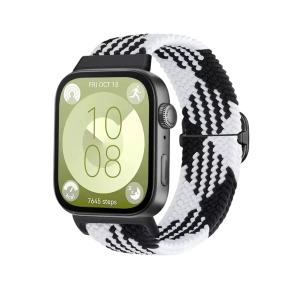 Hubrendy SH Newface Huawei Fit 4 Star Kordon - Siyah-beyaz