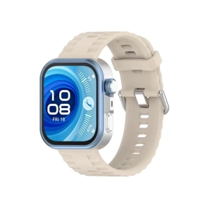 Hubrendy SH Newface Huawei Watch Fit 3 Klasik Kordon - Krem