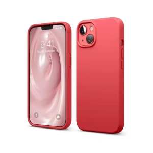Hubrendy SH Newface İphone 14 Kılıf First Silikon - Kırmızı