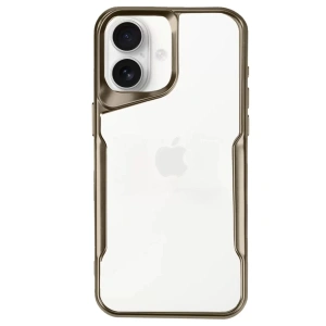 Hubrendy SH Newface İphone 16 Kılıf Boyi Silikon Kapak - Desert