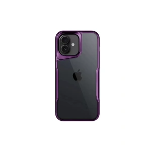 Hubrendy SH Newface İphone 16 Plus Kılıf Boyi Silikon Kapak - Derin Mor