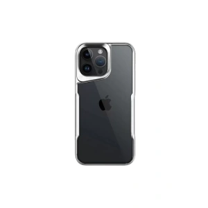 Hubrendy SH Newface İphone 16 Pro Max Kılıf Boyi Silikon Kapak - Gümüş