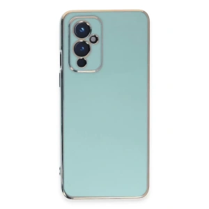 Hubrendy SH Newface One Plus 9 Kılıf Volet Silikon - Açık Yeşil