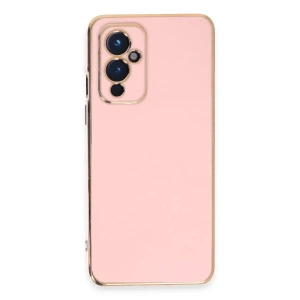 Hubrendy SH Newface One Plus 9 Kılıf Volet Silikon - Pembe
