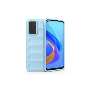 Hubrendy SH Newface Realme 9i 4g Kılıf Optimum Silikon - Sky Blue