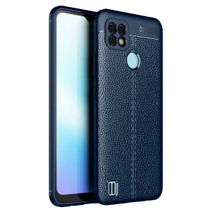 Hubrendy SH Newface Realme C21 Kılıf Auto Focus Kapak - Lacivert