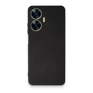 Hubrendy SH Newface Realme C55 Kılıf First Silikon - Siyah