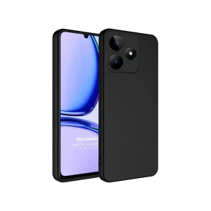 Hubrendy SH Newface Realme C61 Kılıf First Silikon - Siyah