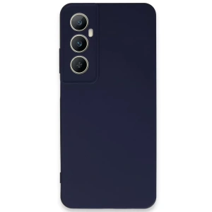 Hubrendy SH Newface Realme C65 Kılıf First Silikon - Lacivert