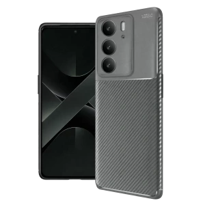 Hubrendy SH Newface Realme C75 4g Auto Focus Karbon Kapak - Gri