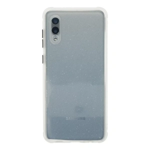 Hubrendy SH Newface Samsung Galaxy A02 Kılıf Miami Şeffaf Silikon - Şeffaf