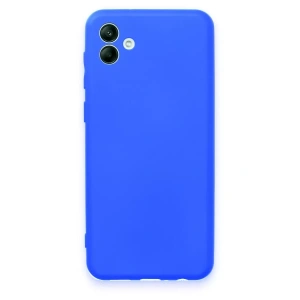 Hubrendy SH Newface Samsung Galaxy A04 Kılıf First Silikon - Mavi