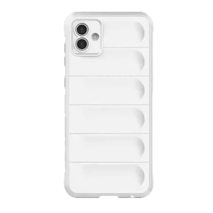 Hubrendy SH Newface Samsung Galaxy A05 Kılıf Optimum Silikon - Krem