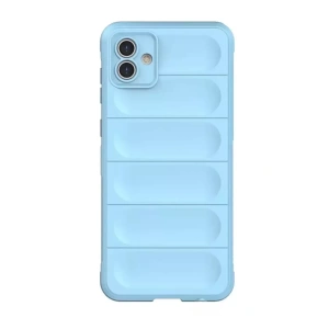 Hubrendy SH Newface Samsung Galaxy A05 Kılıf Optimum Silikon - Sky Blue