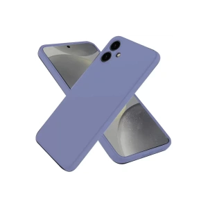Hubrendy SH Newface Samsung Galaxy A06 Kılıf First Silikon - Lila