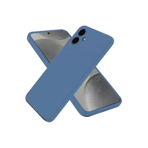 Hubrendy SH Newface Samsung Galaxy A06 Kılıf First Silikon - Mavi