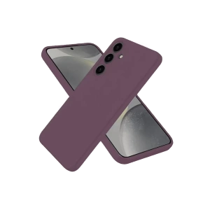 Hubrendy SH Newface Samsung Galaxy A06 Kılıf First Silikon - Mürdüm