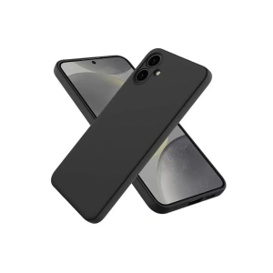Hubrendy SH Newface Samsung Galaxy A06 Kılıf First Silikon - Siyah