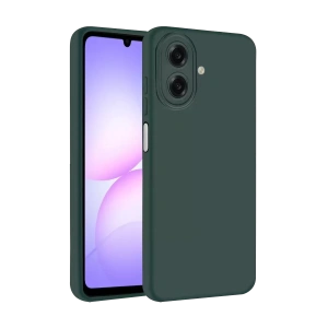Hubrendy SH Newface Samsung Galaxy A07 4g First Silikon - Koyu Yeşil