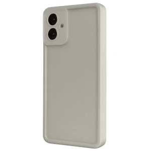 Hubrendy SH Newface Samsung Galaxy A07 4g Viera Silikon - Krem