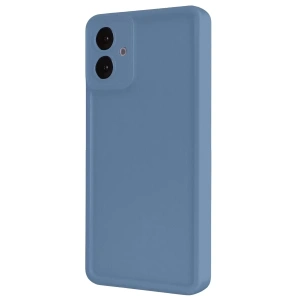 Hubrendy SH Newface Samsung Galaxy A07 4g Viera Silikon - Mavi