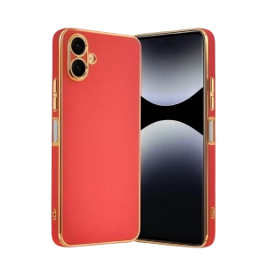 Hubrendy SH Newface Samsung Galaxy A07 4g Volet Silikon - Kırmızı