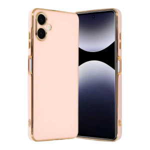 Hubrendy SH Newface Samsung Galaxy A07 4g Volet Silikon - Pembe