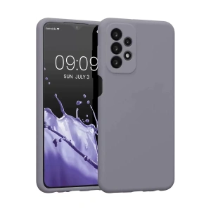 Hubrendy SH Newface Samsung Galaxy A23 4g Kılıf First Silikon - Gri