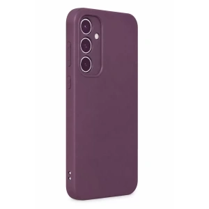 Hubrendy SH Newface Samsung Galaxy A35 5g Kılıf First Silikon - Mürdüm