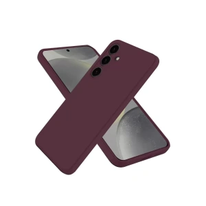 Hubrendy SH Newface Samsung Galaxy A36 Kılıf First Silikon - Mürdüm