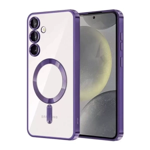 Hubrendy SH Newface Samsung Galaxy A56 Kross Magneticsafe Kapak - Mor